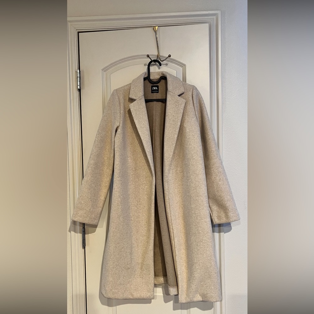 Zara Coat Cream
